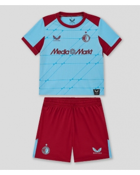 Feyenoord Maglia Gara Terza Repliche 2025-26 Bambino Maniche Corte